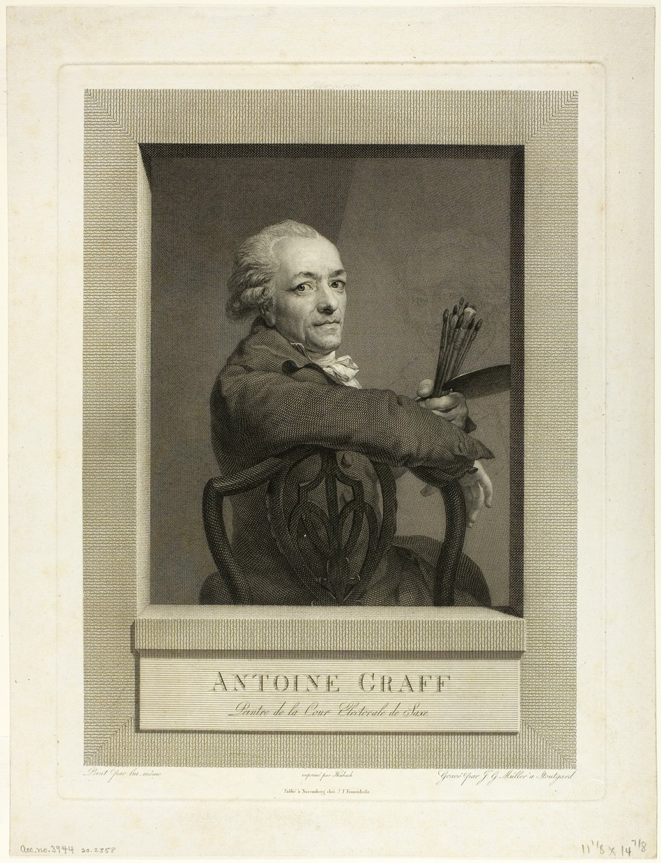 Anton Graff alkotó: Johann Gotthard von Muller