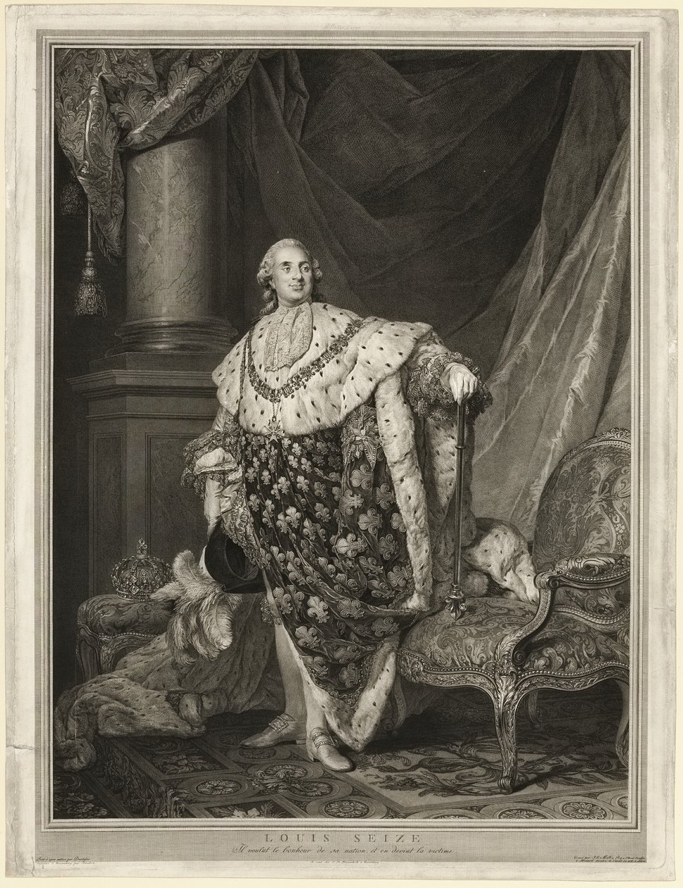 Louis Seize alkotó: Johann Gotthard von Muller