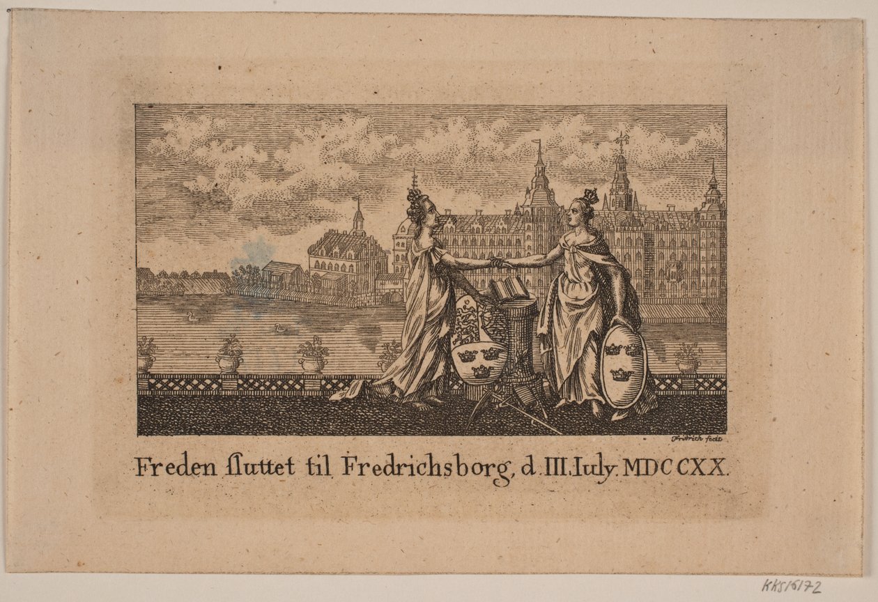 Frederiksborgban megkötötték a békét alkotó: Johann Gottlieb Friedrich