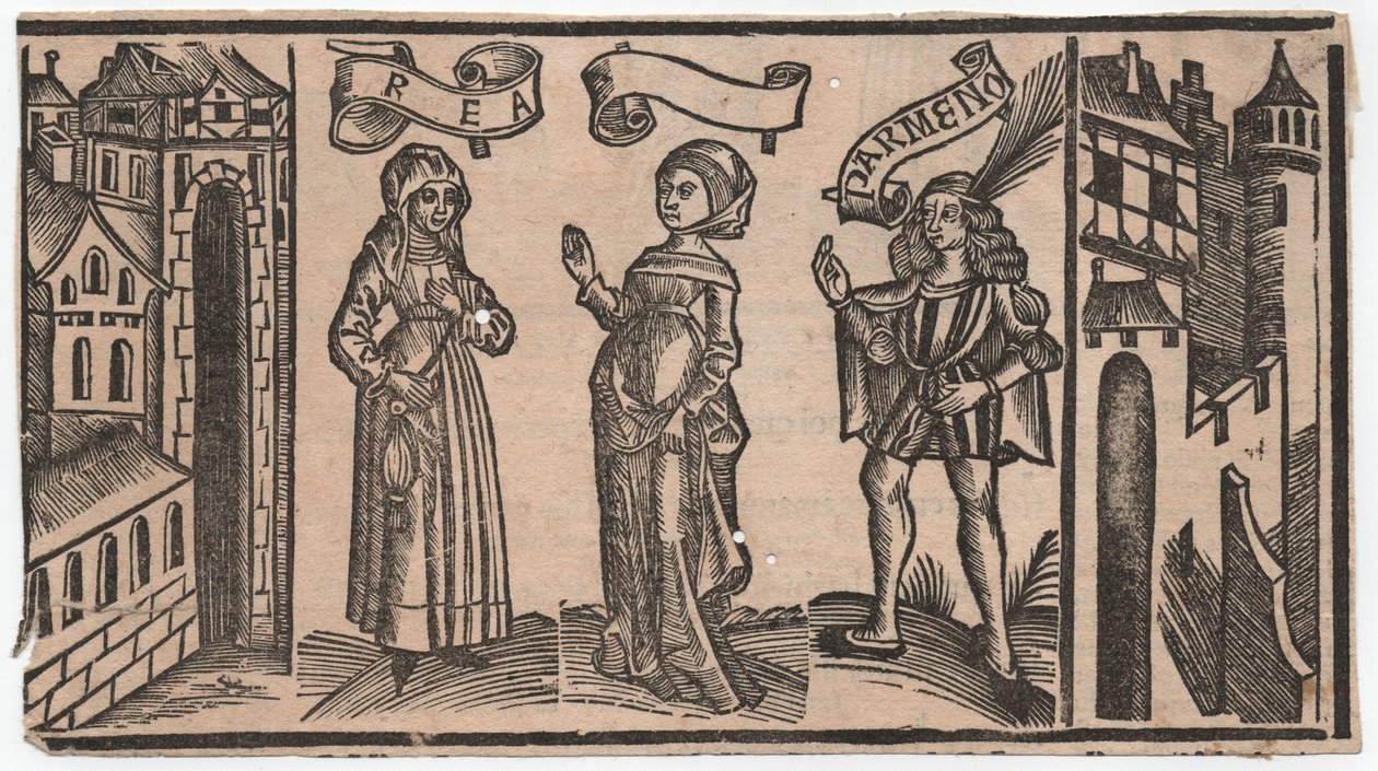 Parmeno és Rea alkotó: Johann Gruninger