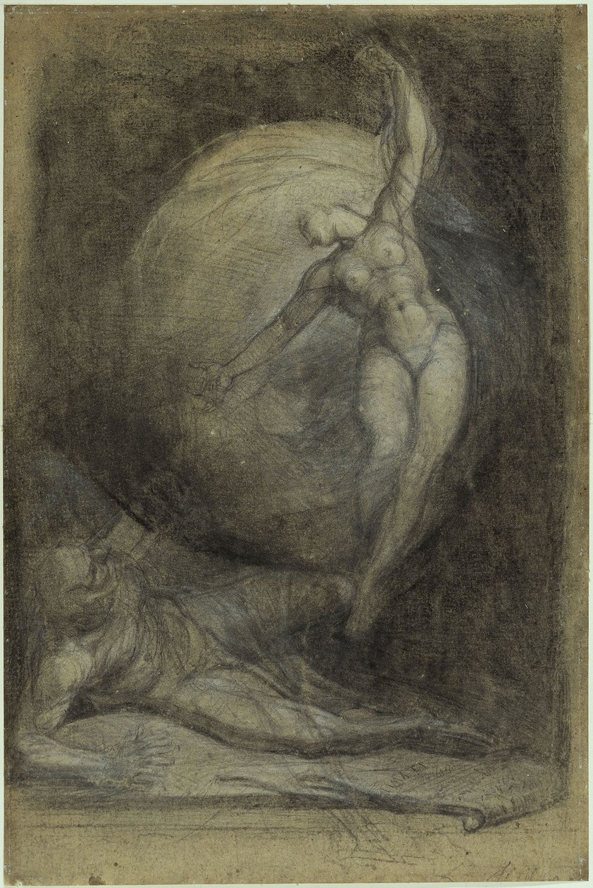 Szókratész álma alkotó: Johann Heinrich Füssli