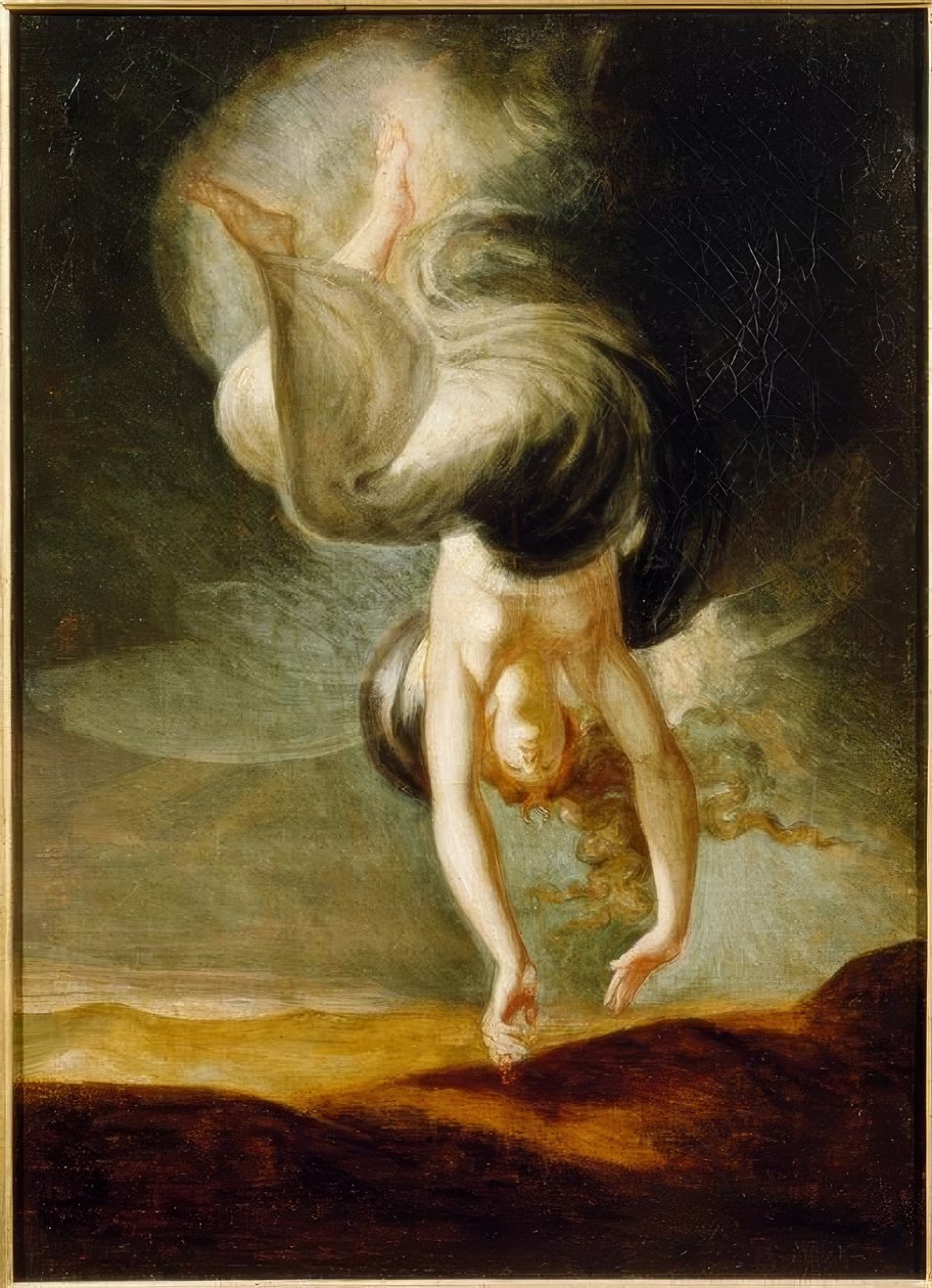 Titánia megtalálja a varázsgyűrűt a tengerparton alkotó: Johann Heinrich Füssli
