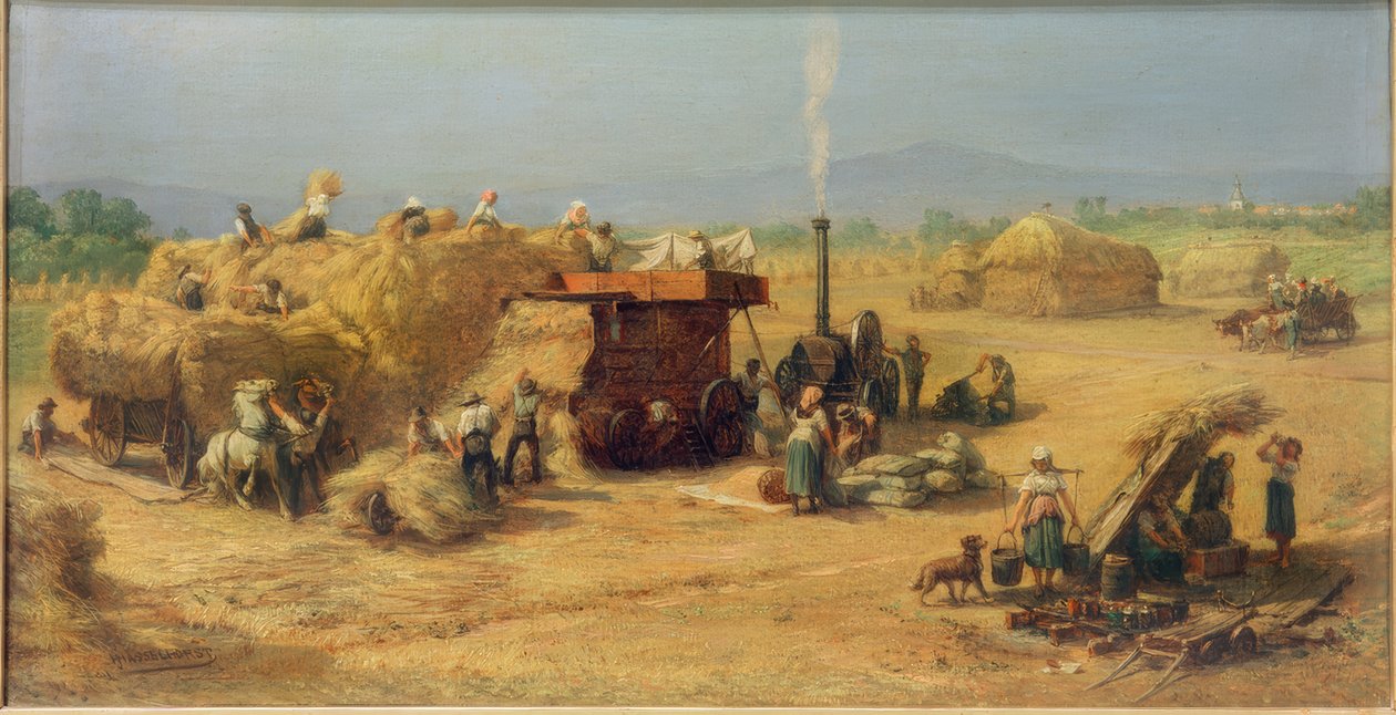 Aratás Praunheim közelében alkotó: Johann Heinrich Hasselhorst