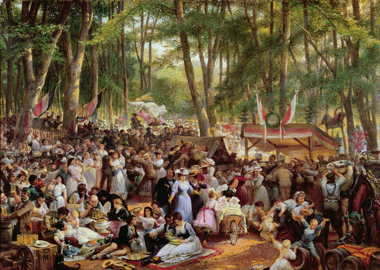 A Waldchestag 1871-ben alkotó: Johann Heinrich Hasselhorst