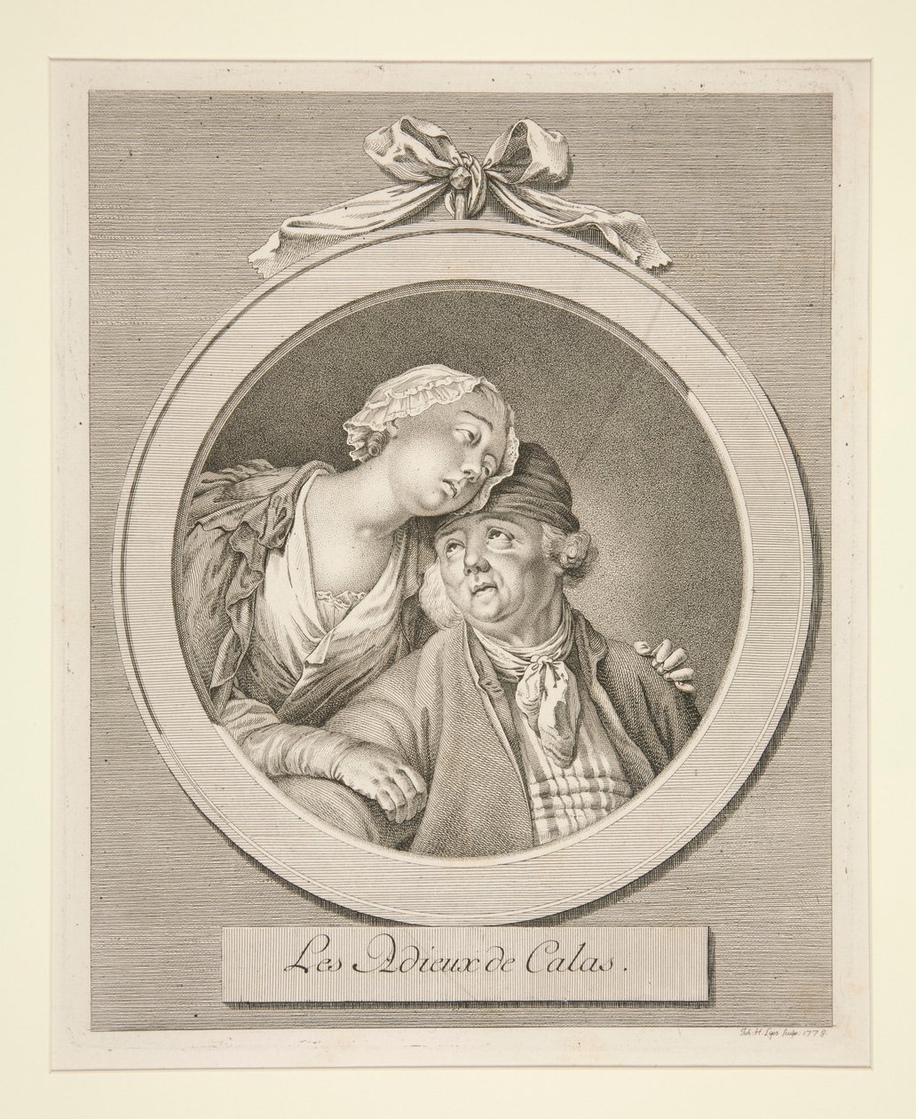 Búcsú Calastól alkotó: Johann Heinrich Lips