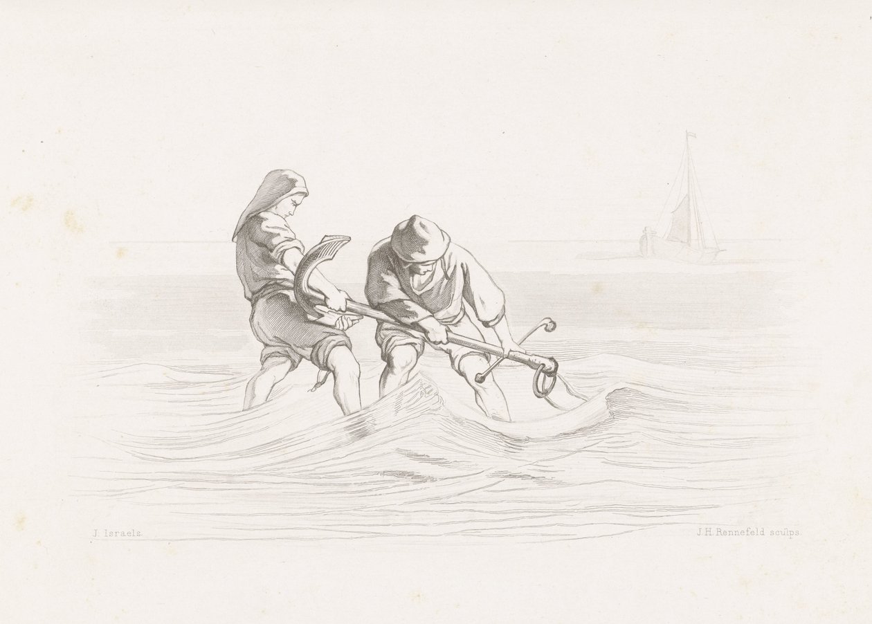 A horgony A tenger gyermekei (sorozat címe) alkotó: Johann Heinrich Maria Hubert Rennefeld