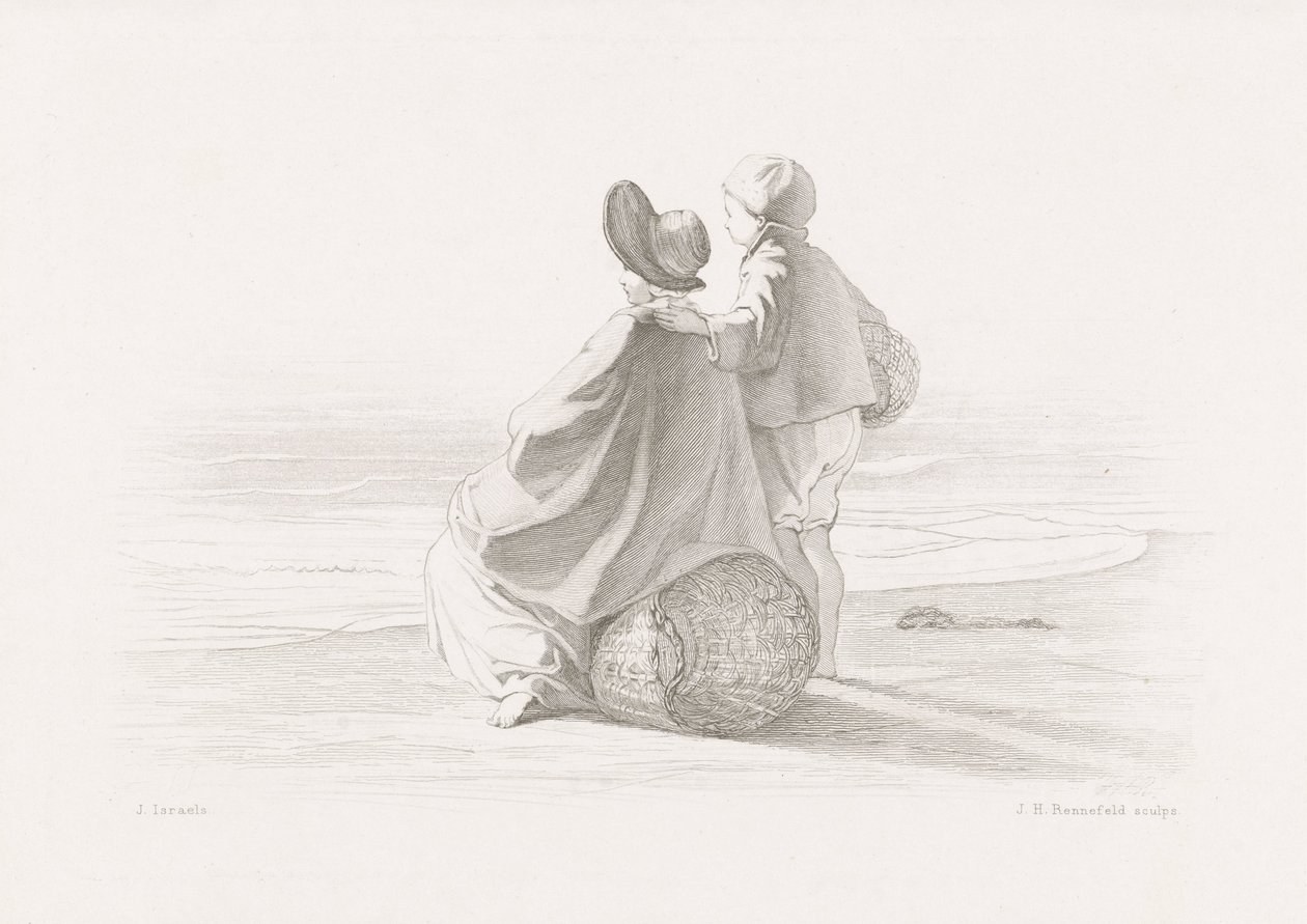 Kijárat A tenger gyermekei (sorozat címe) alkotó: Johann Heinrich Maria Hubert Rennefeld