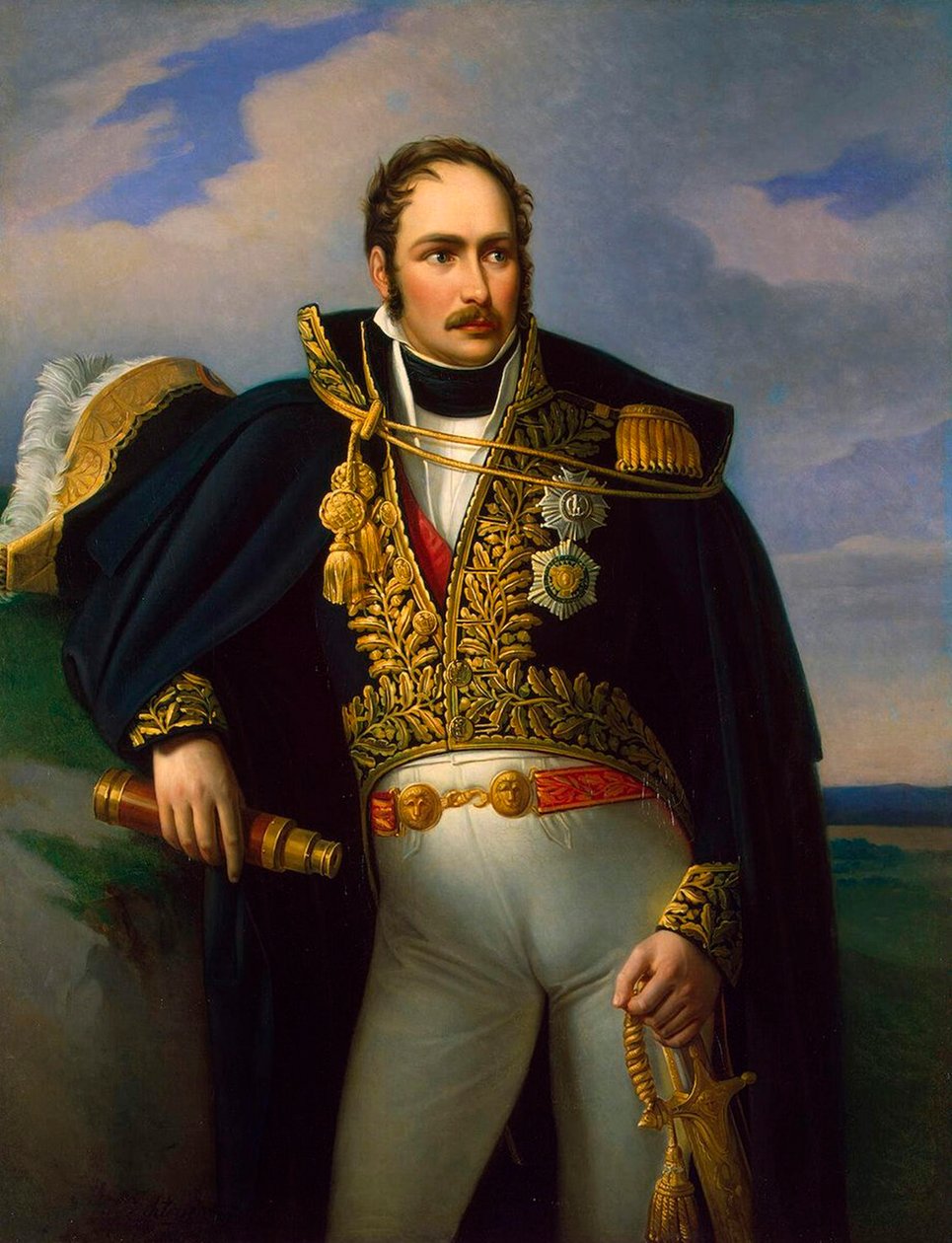 Eugene de Beauharnais 1781–1824”, 1830–1833. alkotó: Johann Heinrich Richter