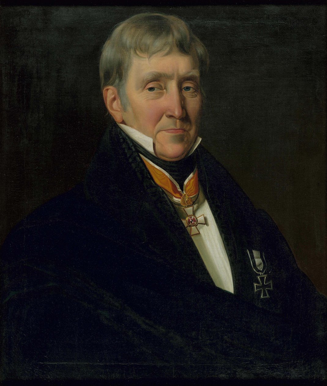 Franz Gerhard Wegeler portréja 1765-1848, 1839. alkotó: Johann Heinrich Richter