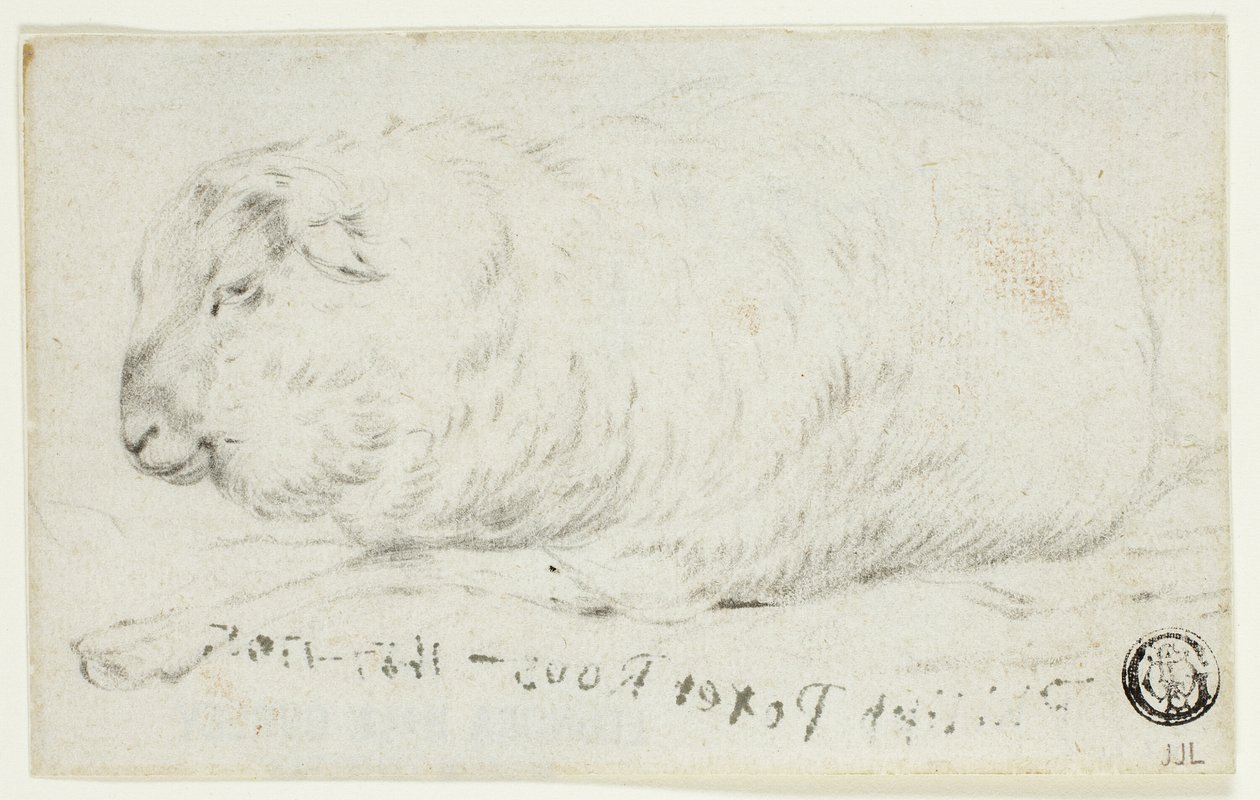 Fekvő birkák alkotó: Johann Heinrich Roos