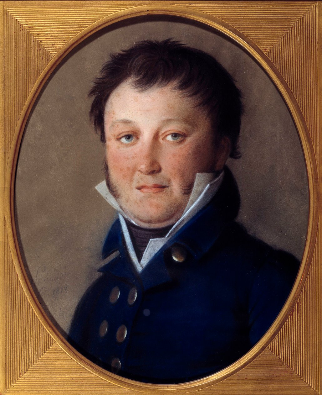 Constant Wairy dit Constant (1778-1845) portréja, Napóleon császár első inasa 1814-ig Johann Heinrich Schmidt (1749-1829) pasztellfestménye alkotó: Johann Heinrich Schmidt