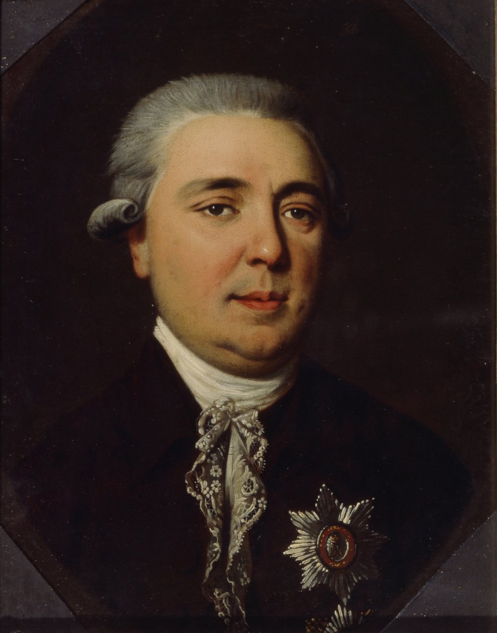 Alekszandr Romanovics Voroncov gróf portréja 1741-1805 alkotó: Johann Heinrich Schmidt