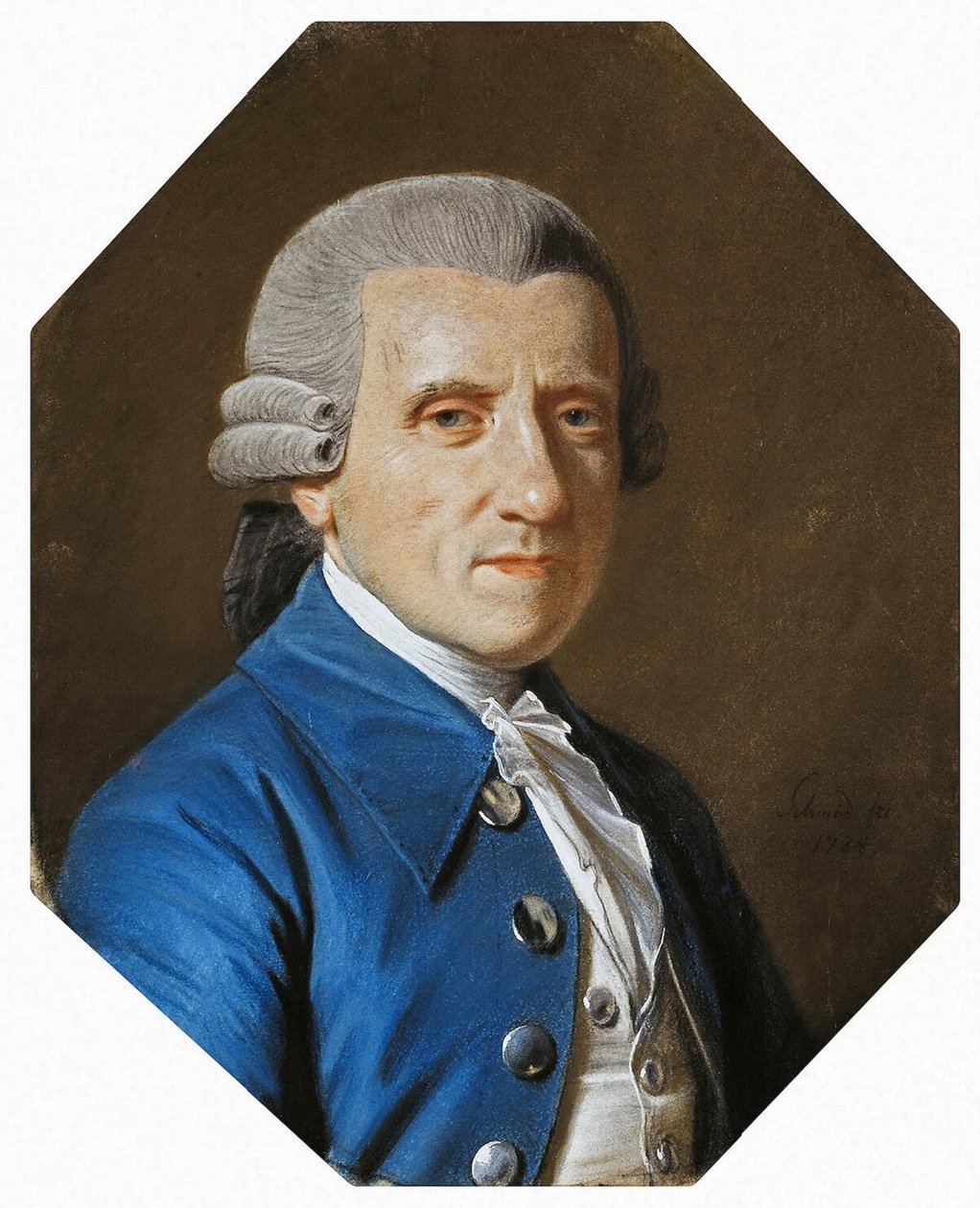 Loewis of Menar portréja, 1784 alkotó: Johann Heinrich Schmidt