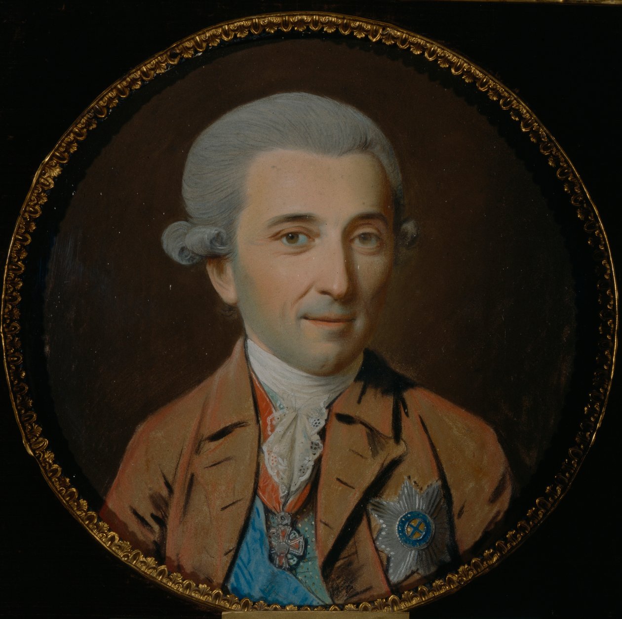 Nyikolaj Ivanovics Saltykov herceg portréja 1736-1816, 1780-as évek alkotó: Johann Heinrich Schmidt