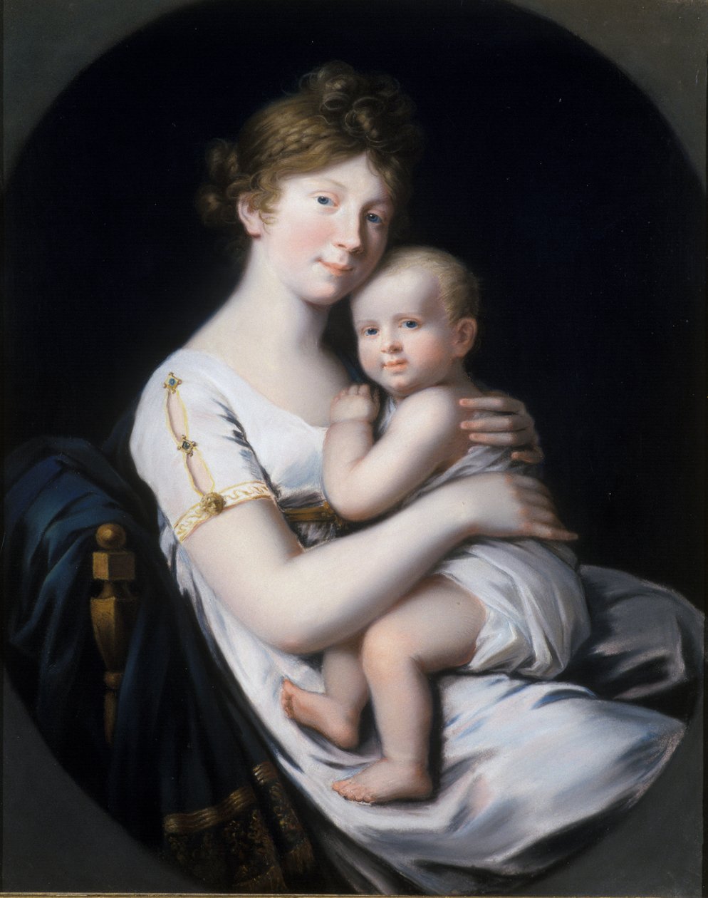 Luise porosz koronahercegnő és IV. Friedrich Vilmos trónörökös, 1796 alkotó: Johann Heinrich Schroder