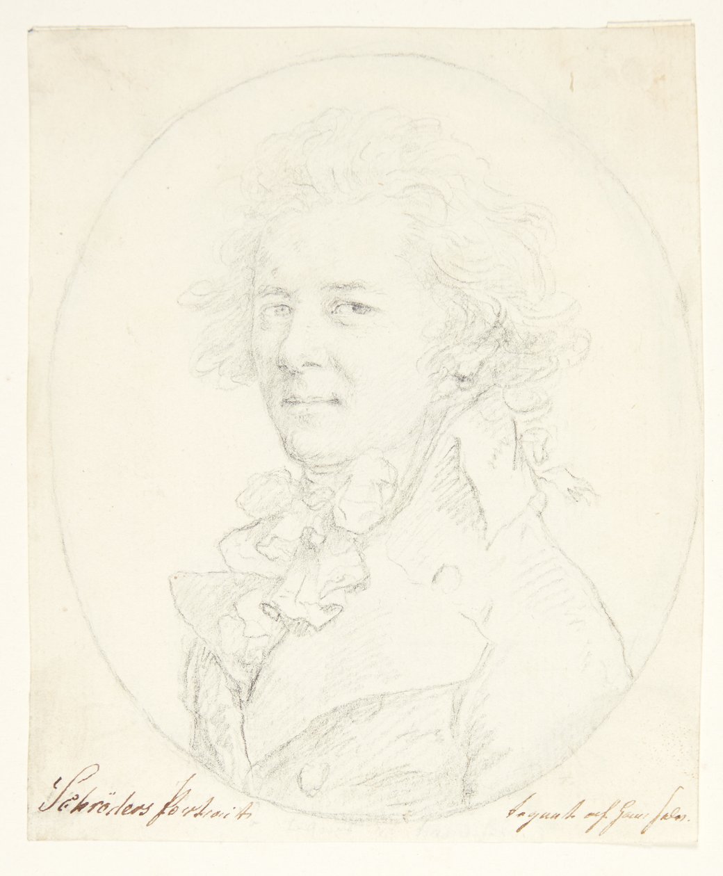 Önarckép(?) alkotó: Johann Heinrich Schroder
