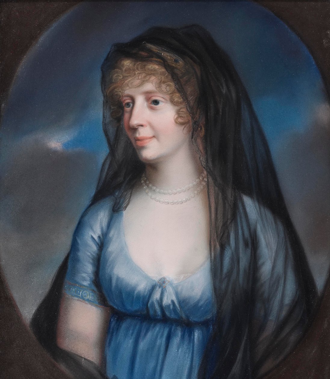 Johann Heinrich Schröder - Luise von Stolberg-Gedern hercegnő, Szász-Meiningen özvegy hercegnője alkotó: Johann Heinrich Schroder