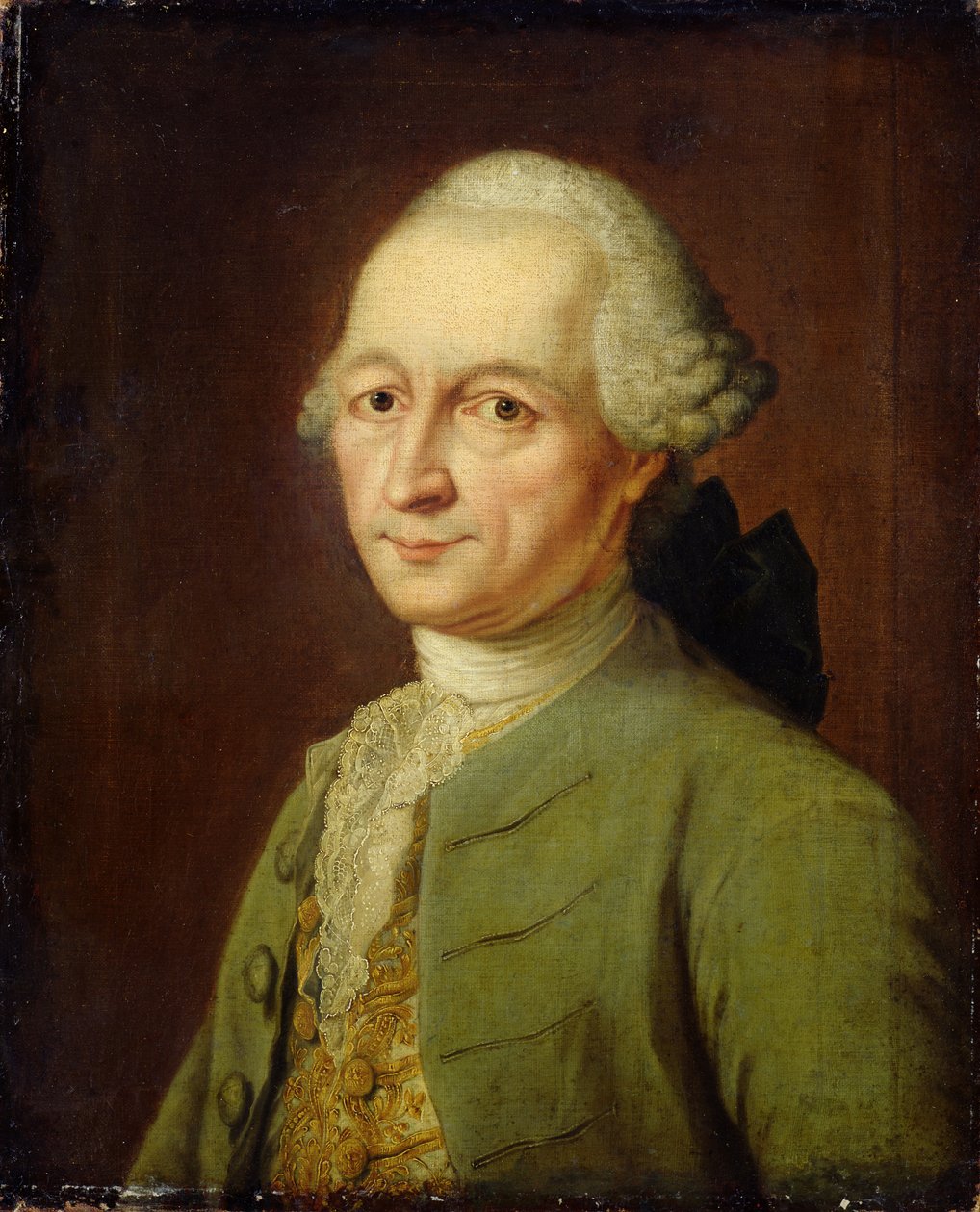 Abraham Gotthelf Kaestner, 1770 alkotó: Johann Heinrich Tischbein