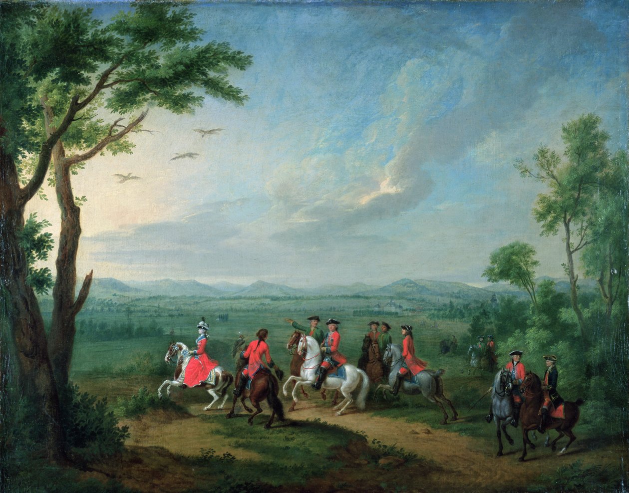 Landgravess Fülöp-szigeteki vadászgém alkotó: Johann Heinrich Tischbein