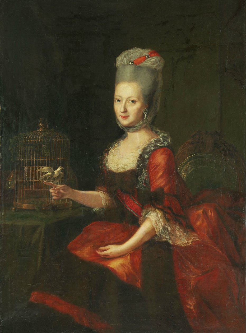 Fülöp Amalie Hessen-Kassel tartománygrófnője alkotó: Johann Heinrich Tischbein