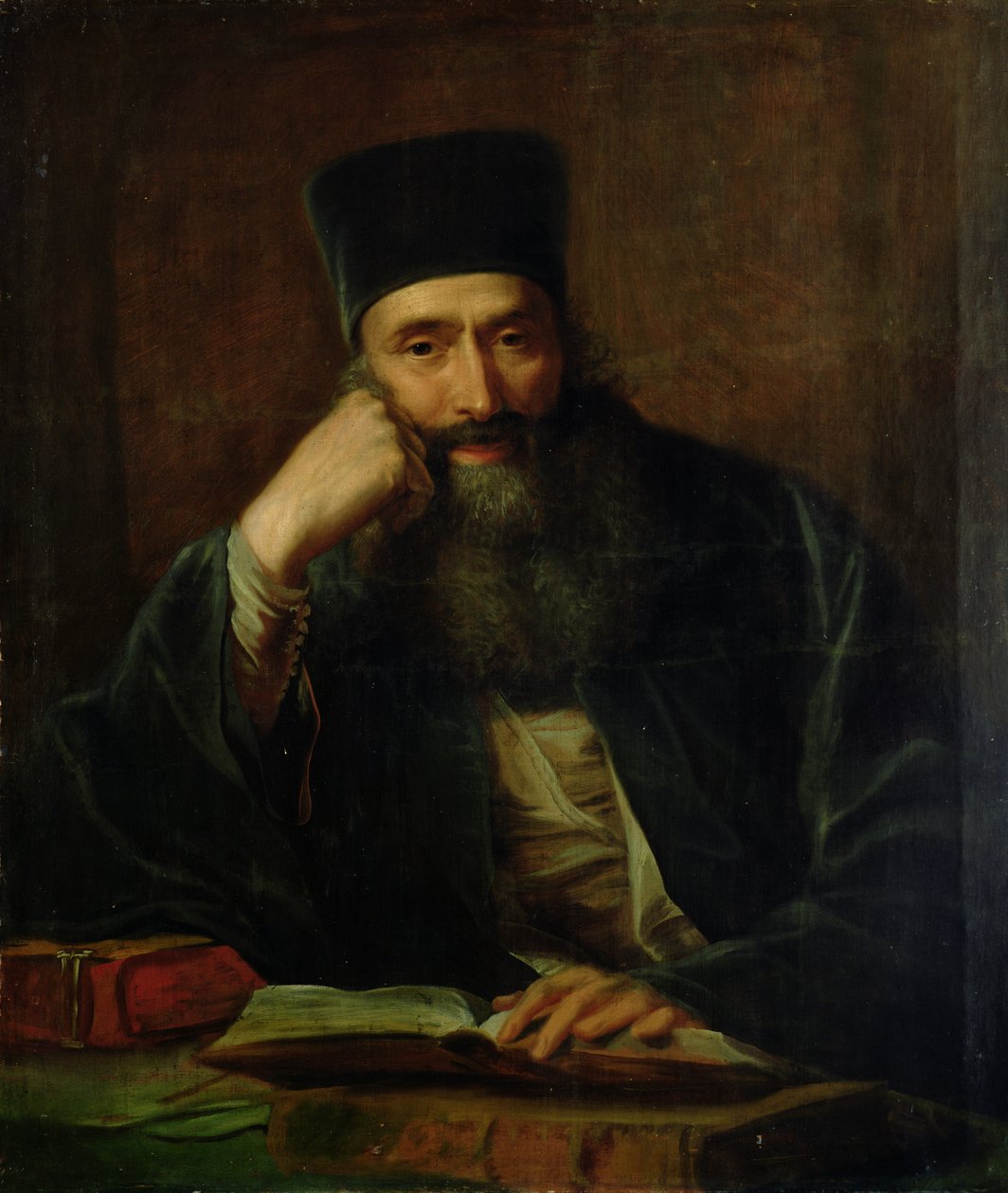 Erasmus, a krétai Aulis kolostor püspökének portréja, 1787 alkotó: Johann Heinrich Tischbein