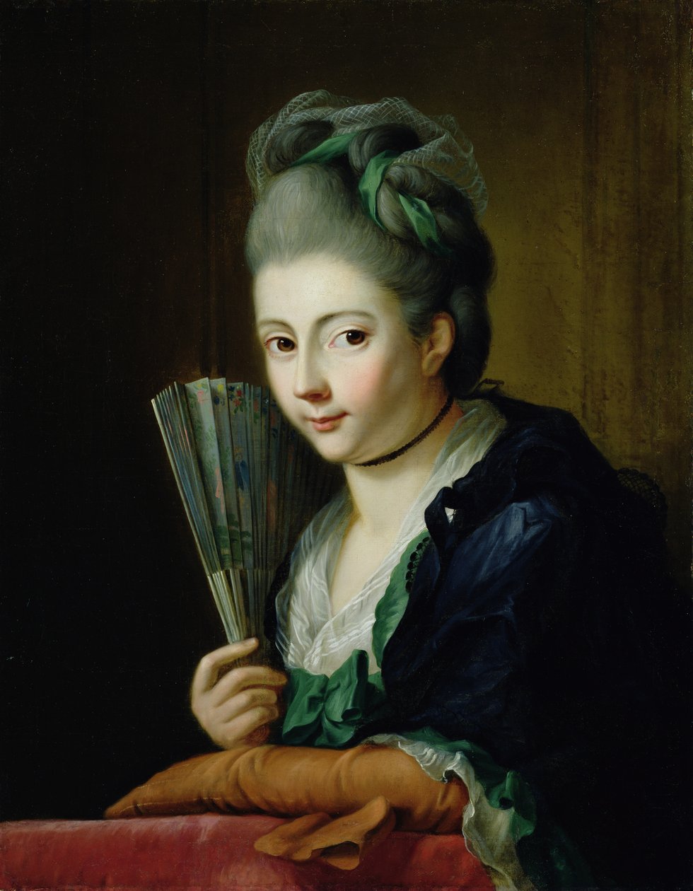 A művész lányának, Amalie-nak portréja alkotó: Johann Heinrich Tischbein
