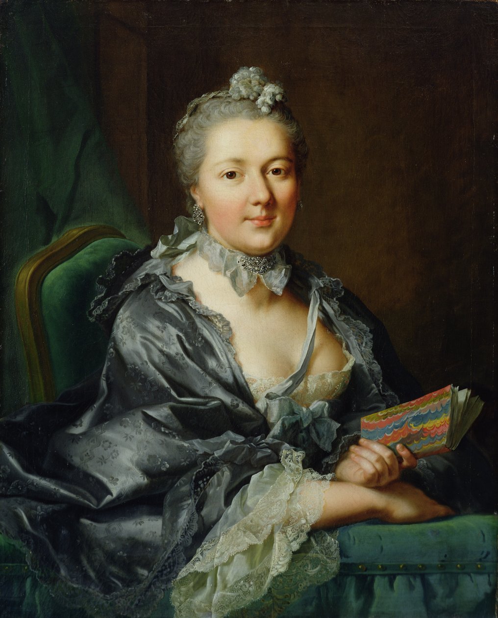 A művészek második felesége, Julie Marianne Pernette, szül.: Robert, 1762 alkotó: Johann Heinrich Tischbein