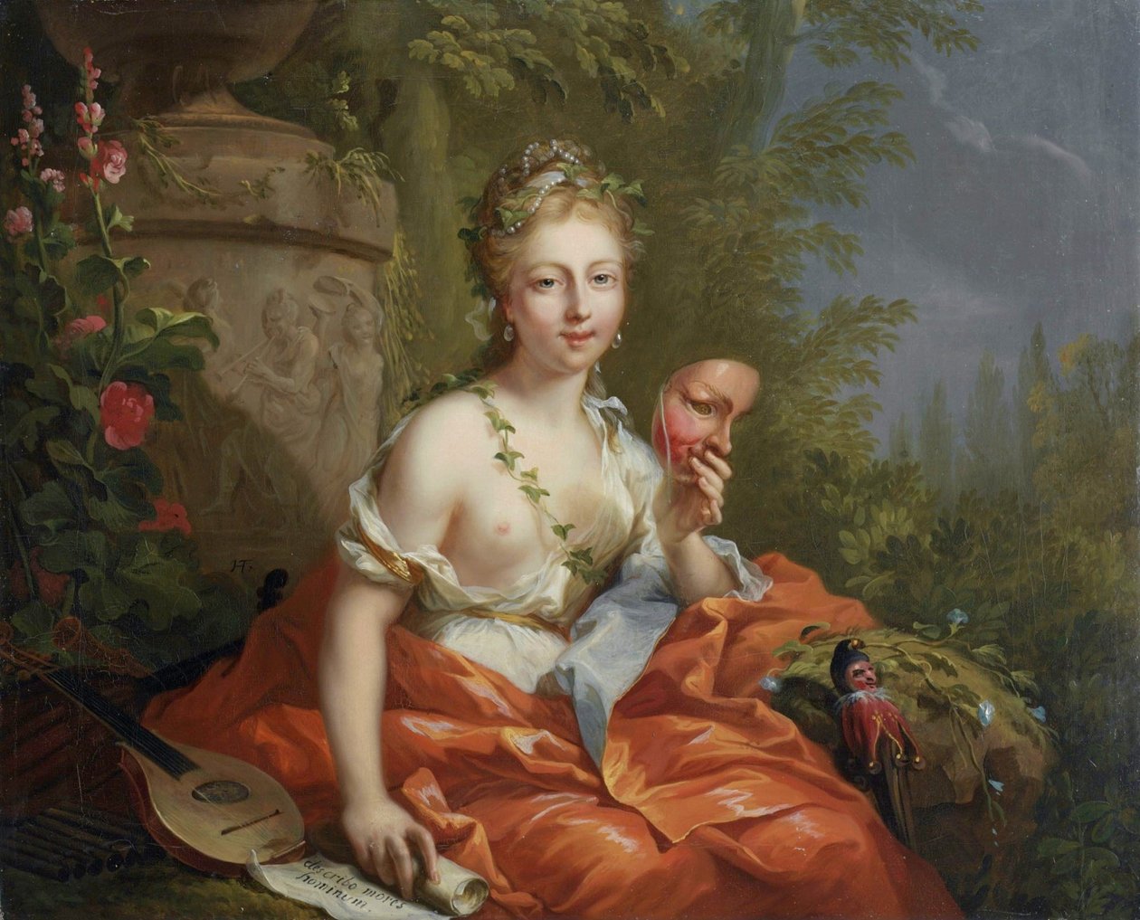 A kilenc múzsa - Thalia (vígjáték) alkotó: Johann Heinrich Tischbein
