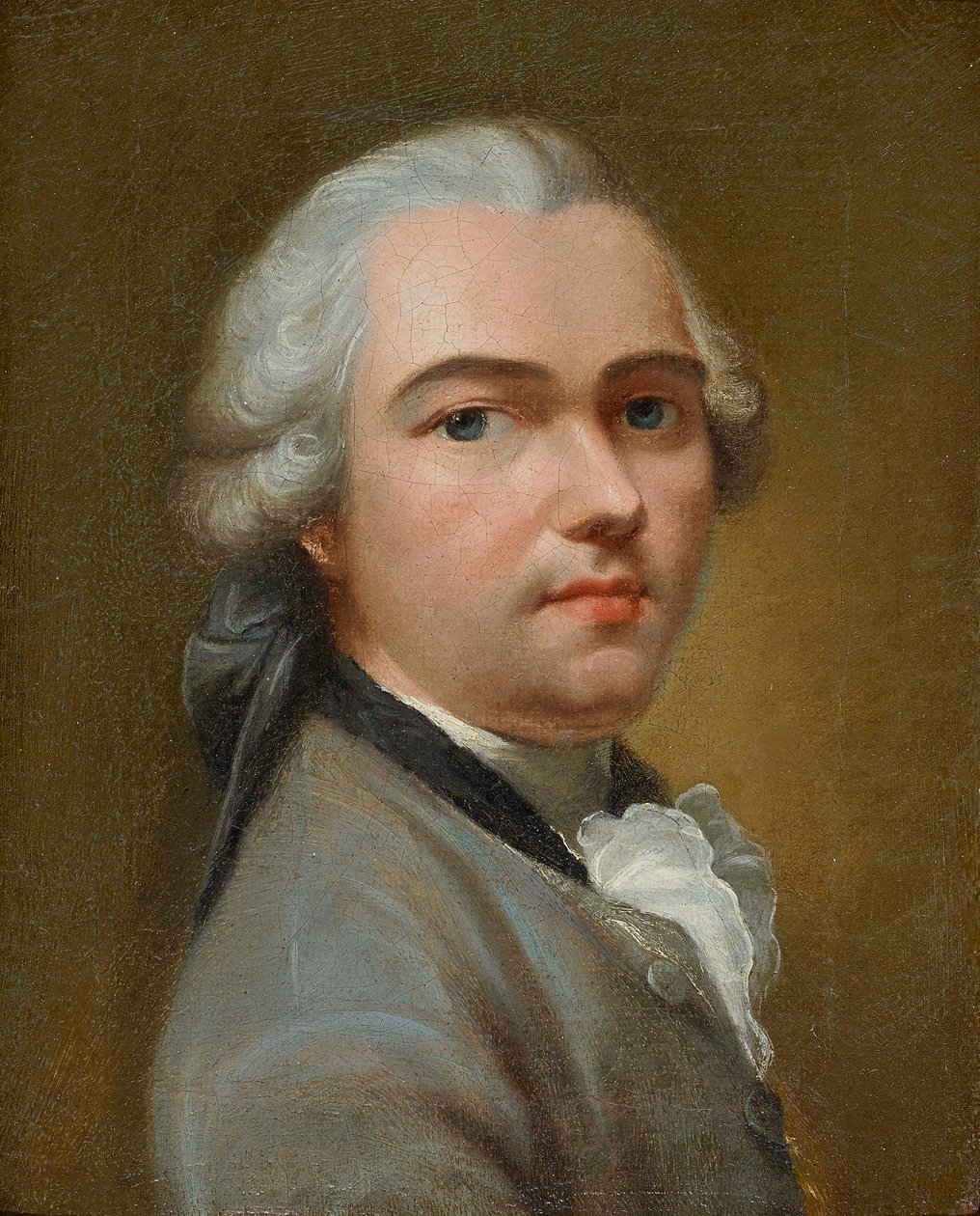 Önarckép, 18. század közepe... alkotó: Johann Heinrich Tischbein