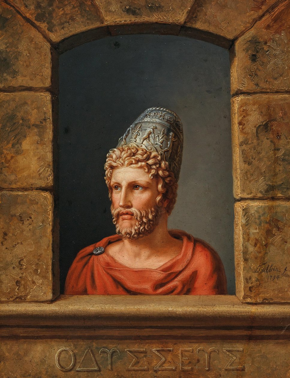 Akhilleusz, 1794. alkotó: Johann Heinrich Wilhelm Tischbein