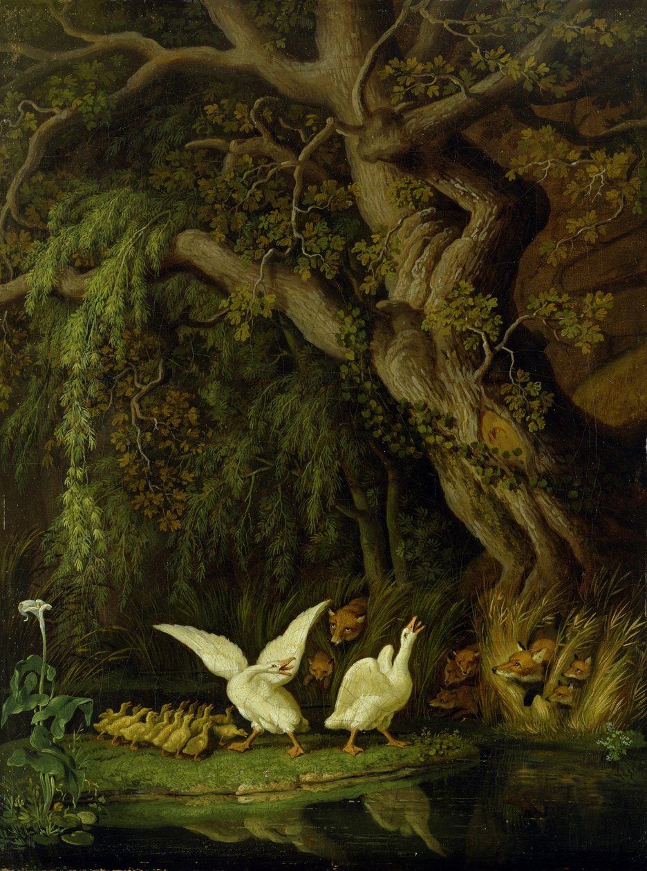 Rókák és libák alkotó: Johann Heinrich Wilhelm Tischbein