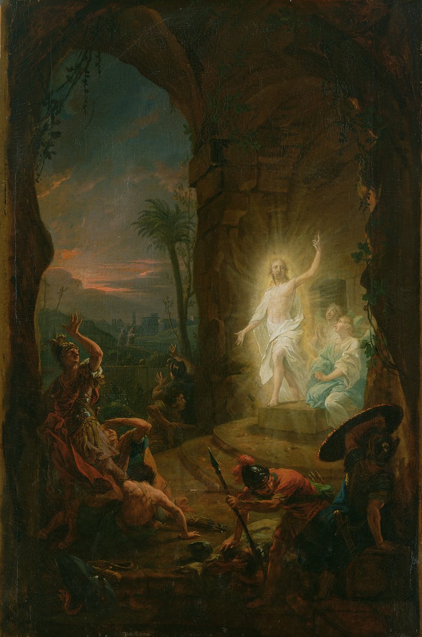 A feltámadás, 1763 alkotó: Johann Heinrich Wilhelm Tischbein