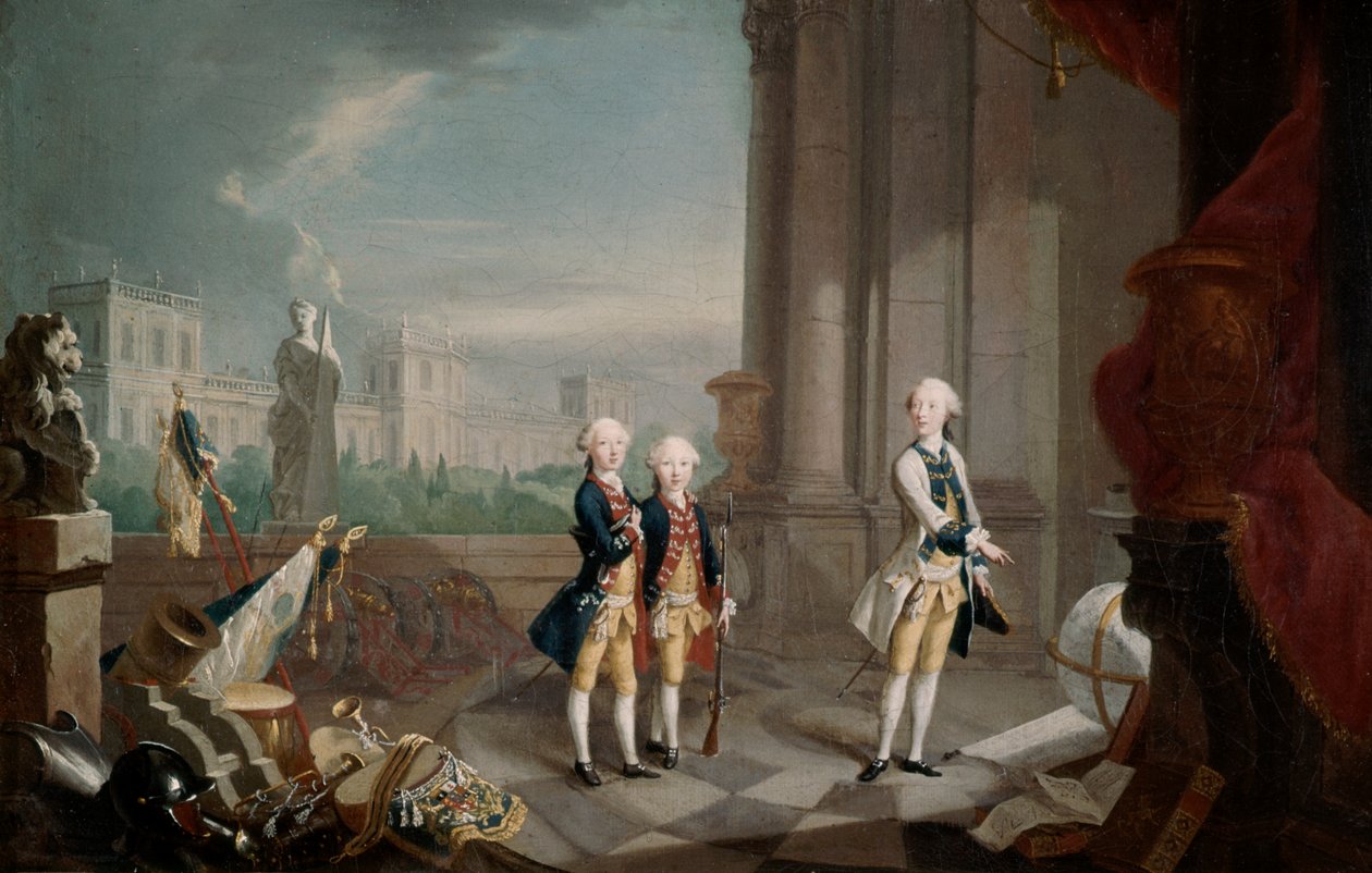 II. Frigyes fiai Hesse-Kassel Landgrave, 1770-1829 alkotó: Johann Heinrich Wilhelm Tischbein