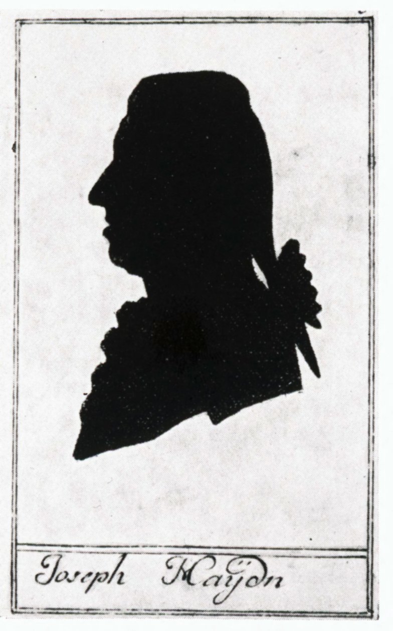 Joseph Haydn zeneszerző alkotó: Johann Hieronymus Loeschenkohl