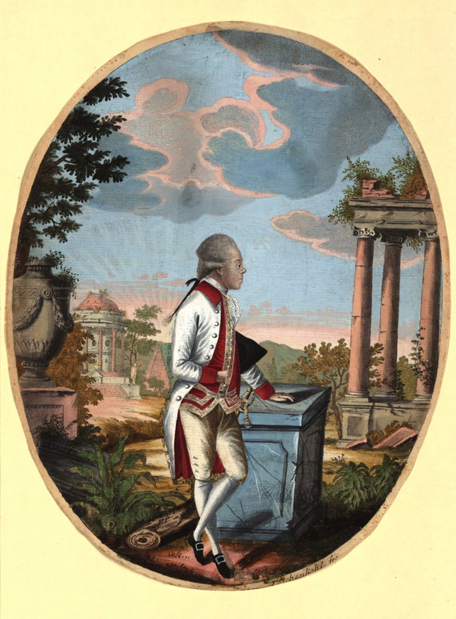 Pál orosz nagyherceg 1754-1801, később I. Pál cár, 1782. alkotó: Johann Hieronymus Loeschenkohl