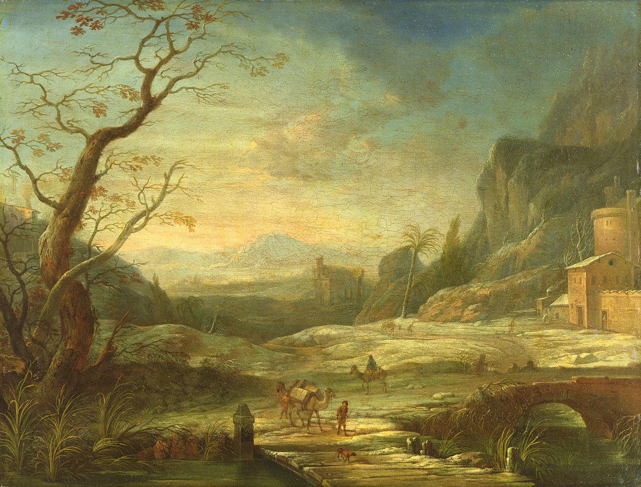 Keleti táj alkotó: Johann Holst