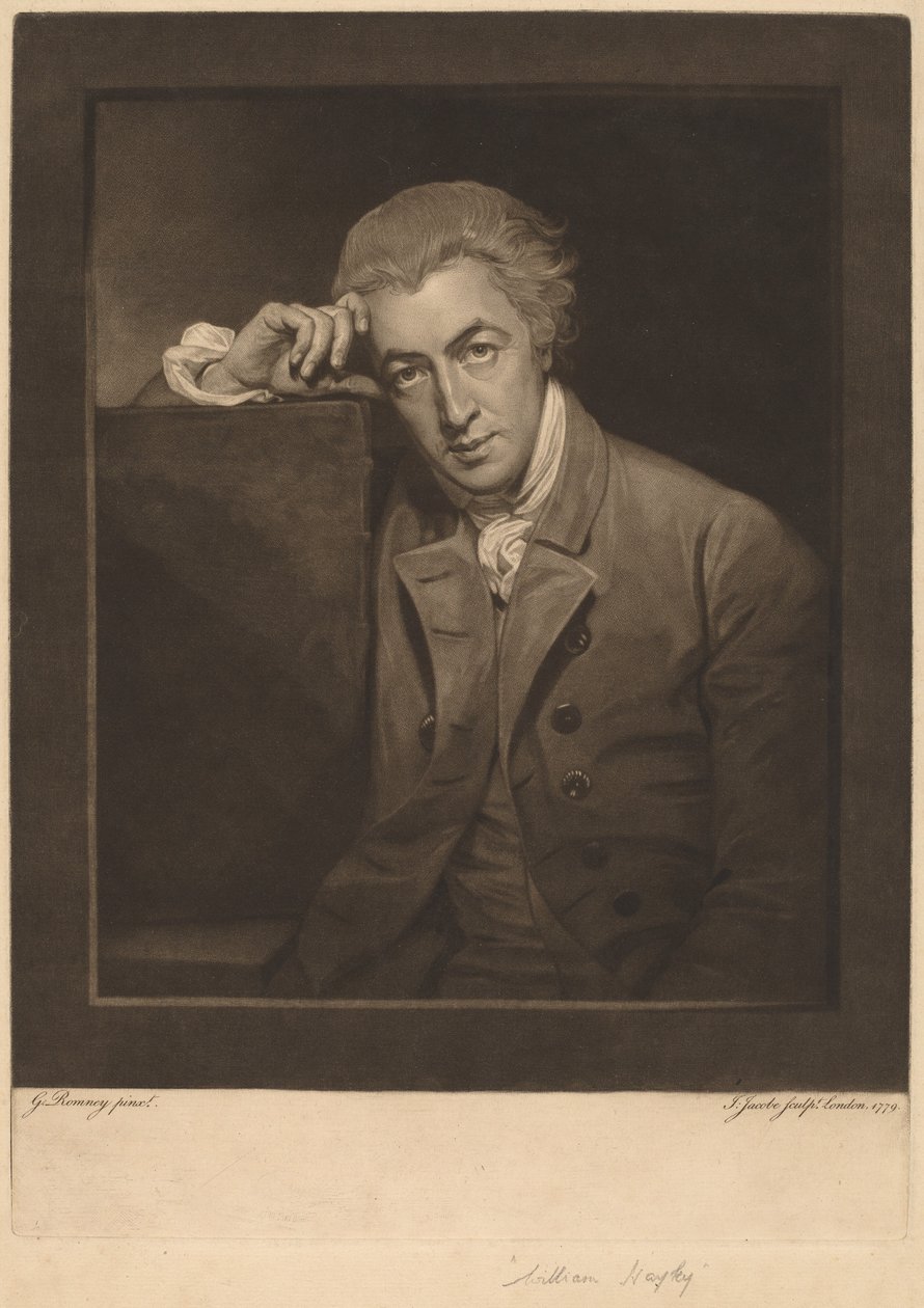William Hayley alkotó: Johann Jacobé, George Romney