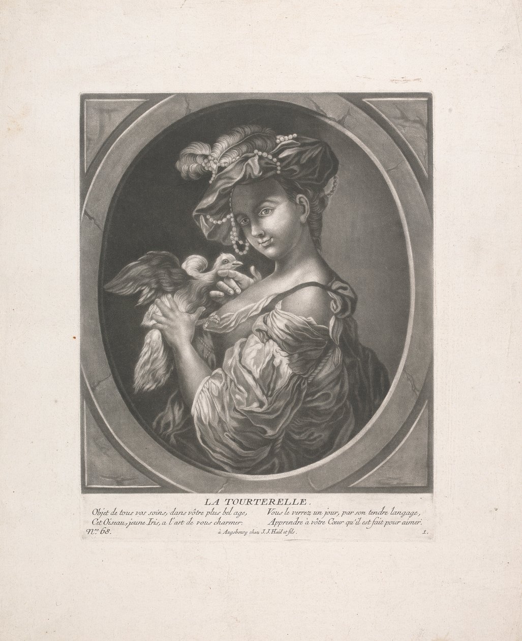 A galamb alkotó: Johann Jacobus Haid