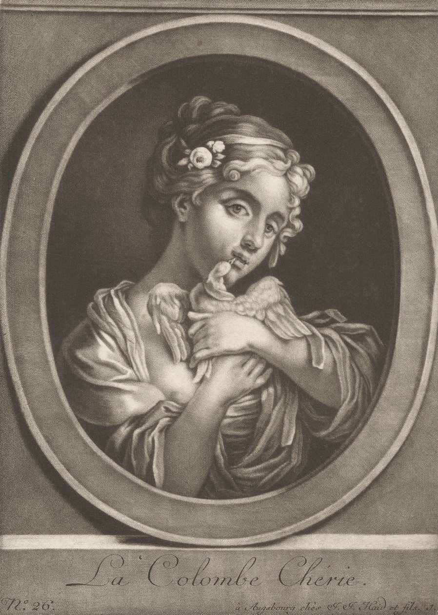 A drága galamb alkotó: Johann Jacobus Haid
