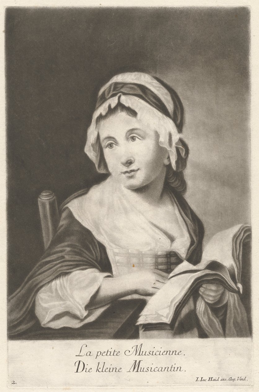 A kis zenész alkotó: Johann Jacobus Haid