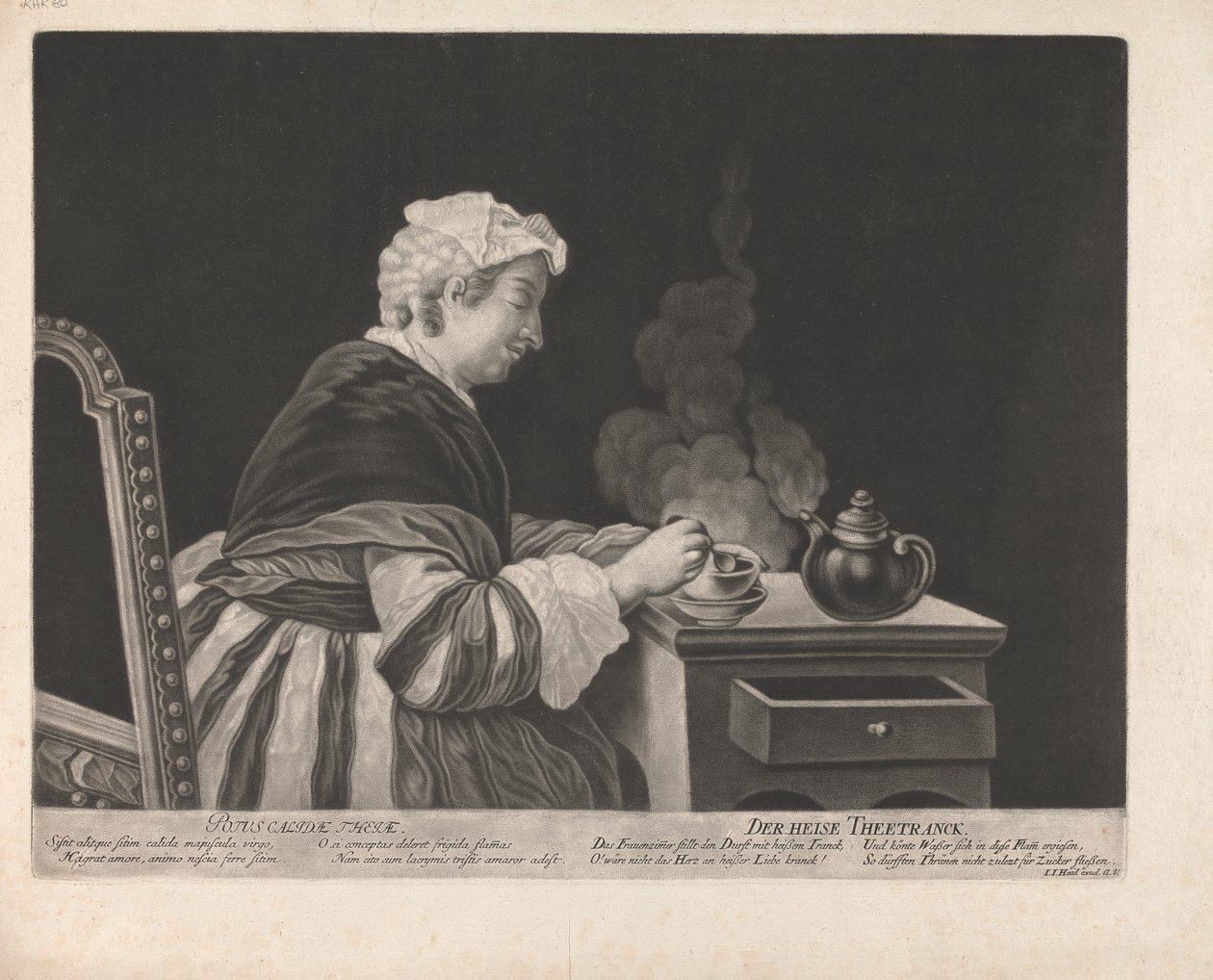 Theia forró itala alkotó: Johann Jacobus Haid
