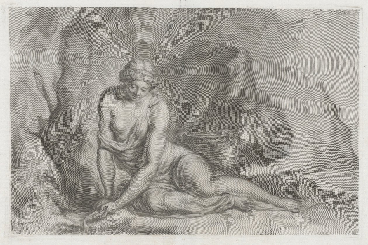 Vénusz alkotó: Johann Jakob Thourneysen, after Joachim von Sandrart I, after the Antique