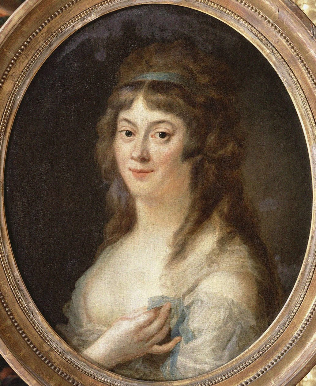 Madame Roland portréja 1754-1793, 1792 alkotó: Johann Julius Heinsius