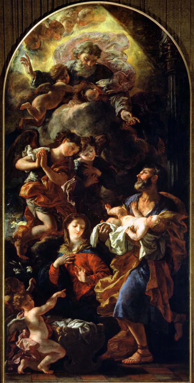 A Szent Család alkotó: Johann Karl Loth
