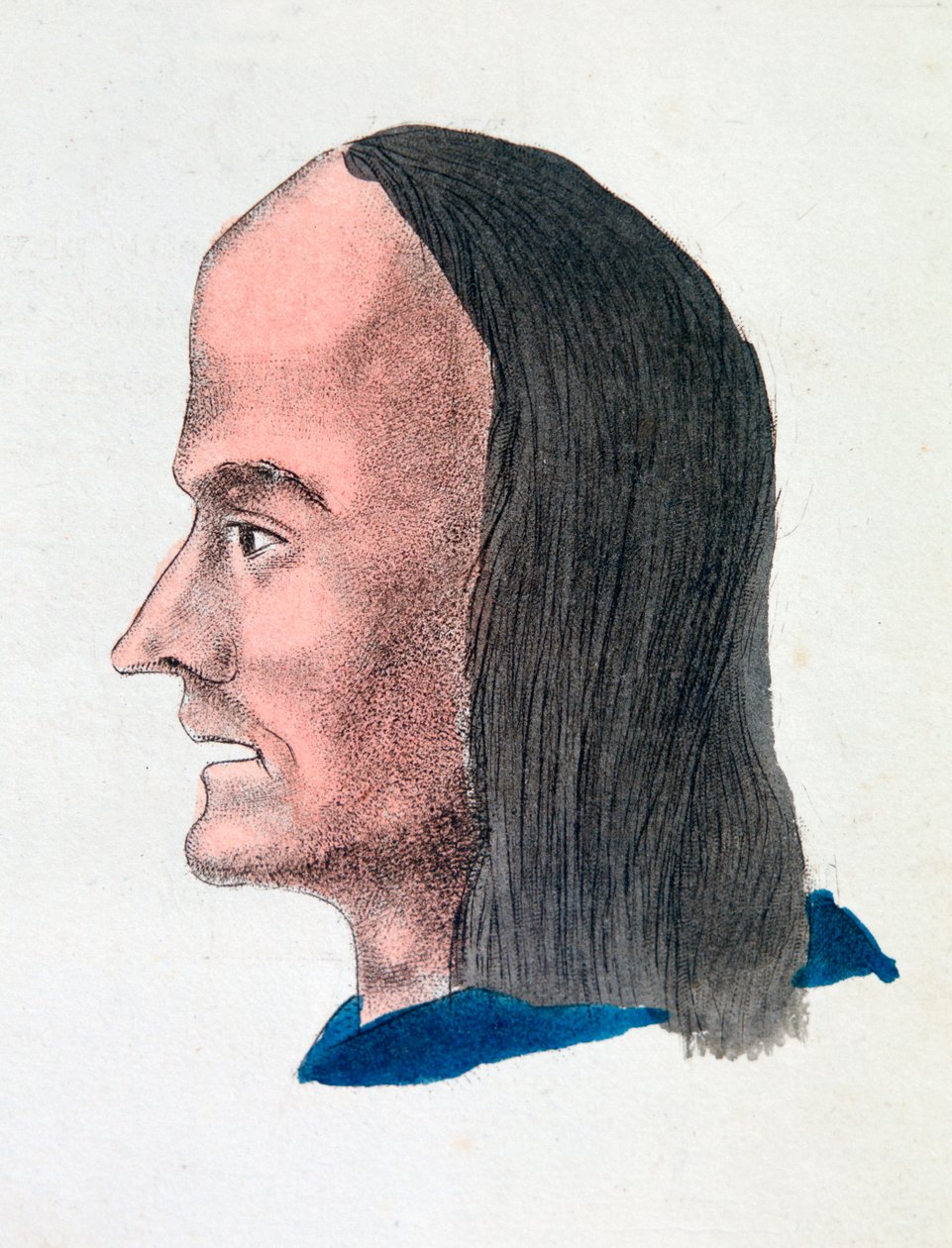 A naplopó arcvonásai, 1808 alkotó: Johann Kaspar Lavater