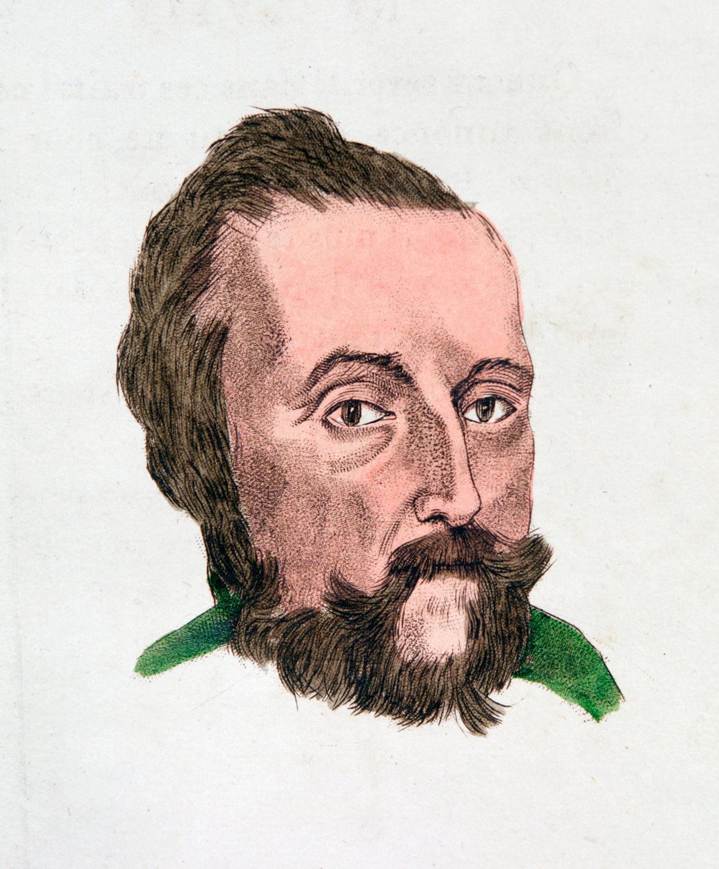 Egy szigorú, intelligens ember arcvonásai, 1808 alkotó: Johann Kaspar Lavater
