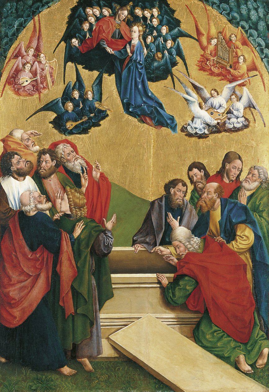 A Szűz mennybemenetele alkotó: Johann Koerbecke