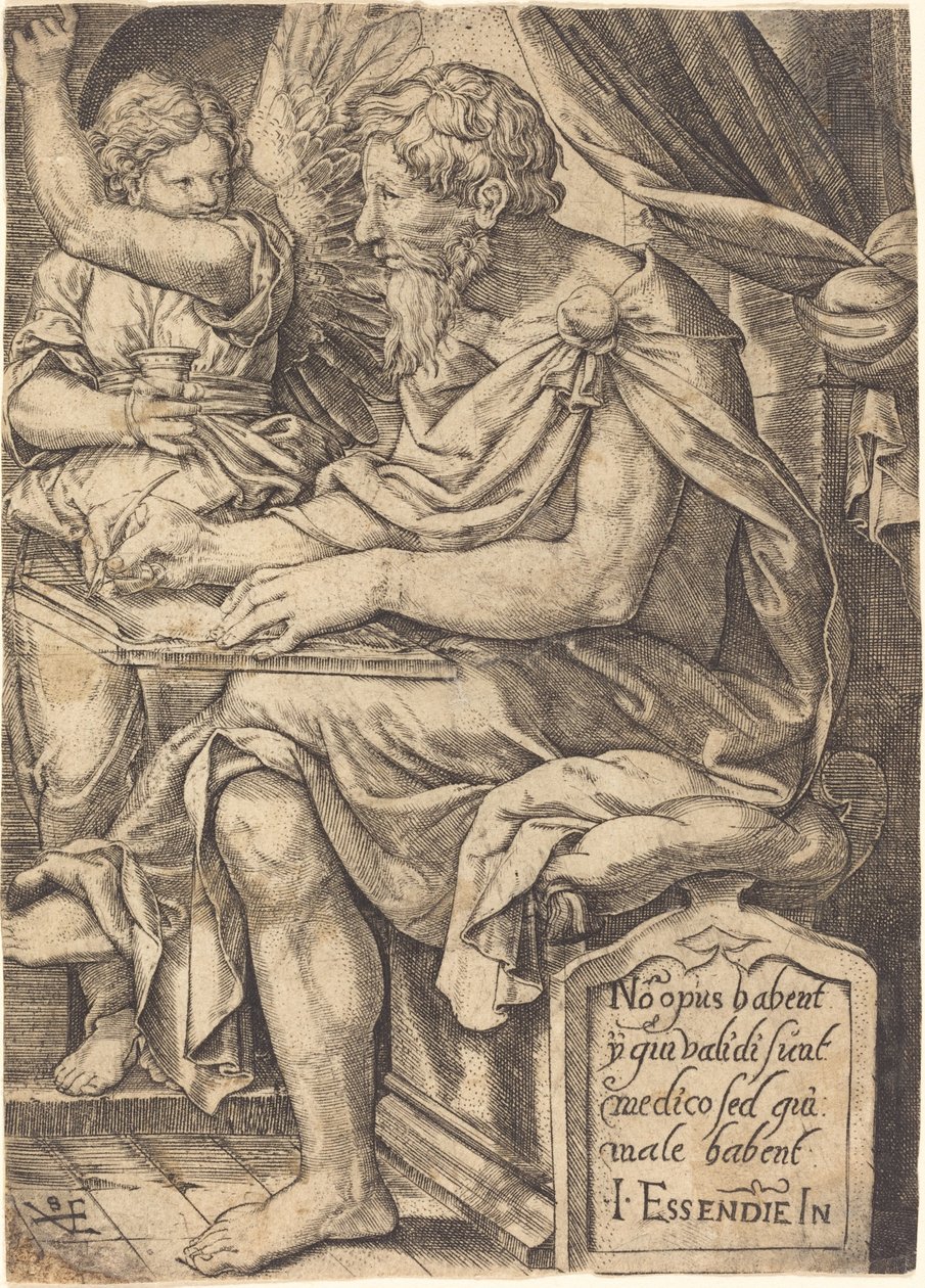 Szent Máté alkotó: Johann Ladenspelder