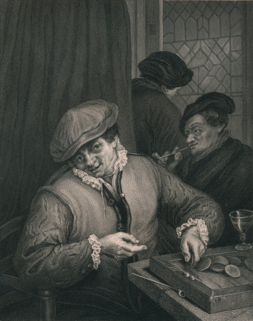 „Trictrac”, 17. század közepe, 19. század közepe. alkotó: Johann Leonhard Appold