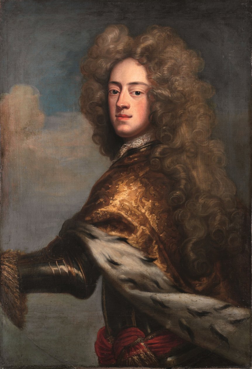 II. György walesi hercegként alkotó: Johann Leonhard Hirschmann